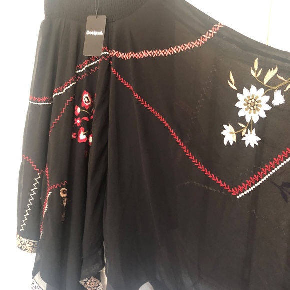 Desigual NWT Asymmetrical skirt L - Picture 5 of 5